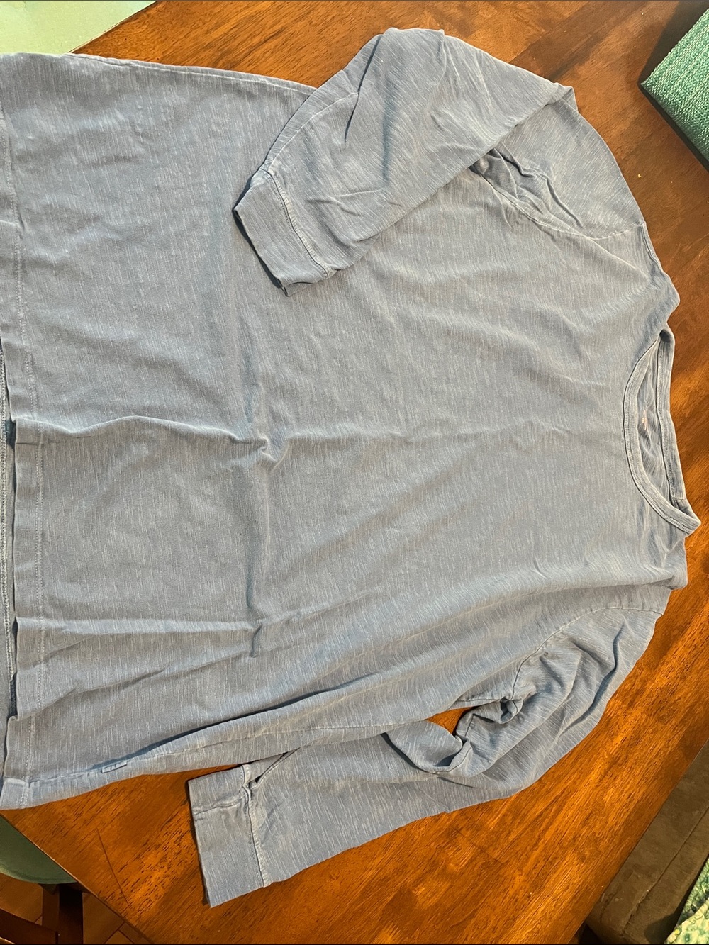 Vineyard Vines Men's Light Blue Long Sleeve Tee